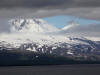 15Jul: Pavlov Volcano (left) with Pavlov's Sister (right)