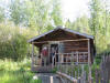 07Aug: Robert Service's cabin, Dawson City, YT