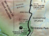 09Aug: Map of day's drive, Dempster Hwy, YT