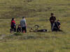 11Aug: Caribou hunters, KM439, Dempster Hwy, YT