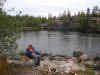 27Aug: Camping spot, Tibbitt Lake, NWT
