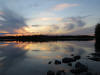 27Aug: Sunset, Tibbitt Lake, NWT
