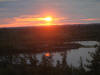 28Aug: Sunrise, Tibbitt Lake, NWT